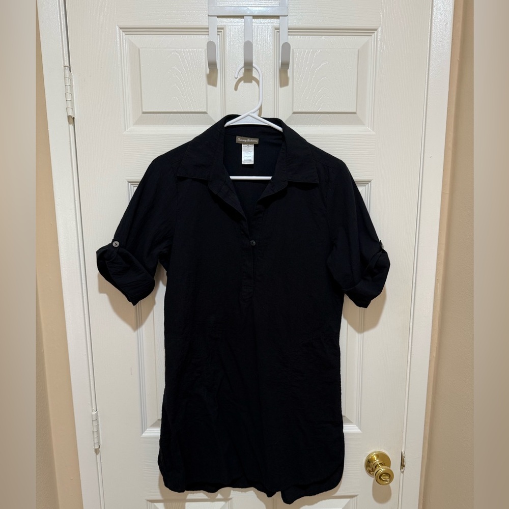 Tommy Bahama Black Mini Dress